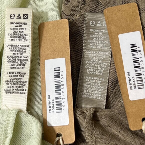 SKIMS Logo Mesh Boyshort Lot of 2 Bone Desert XXS - Picture 10 of 12